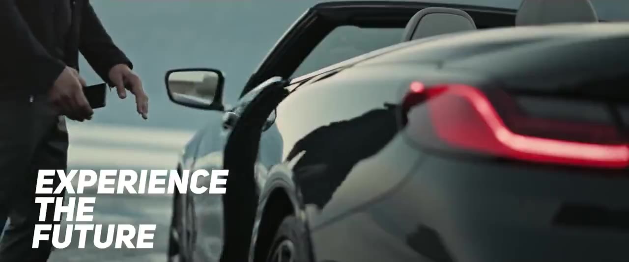 BMW Experience The 8 campaign video still.
