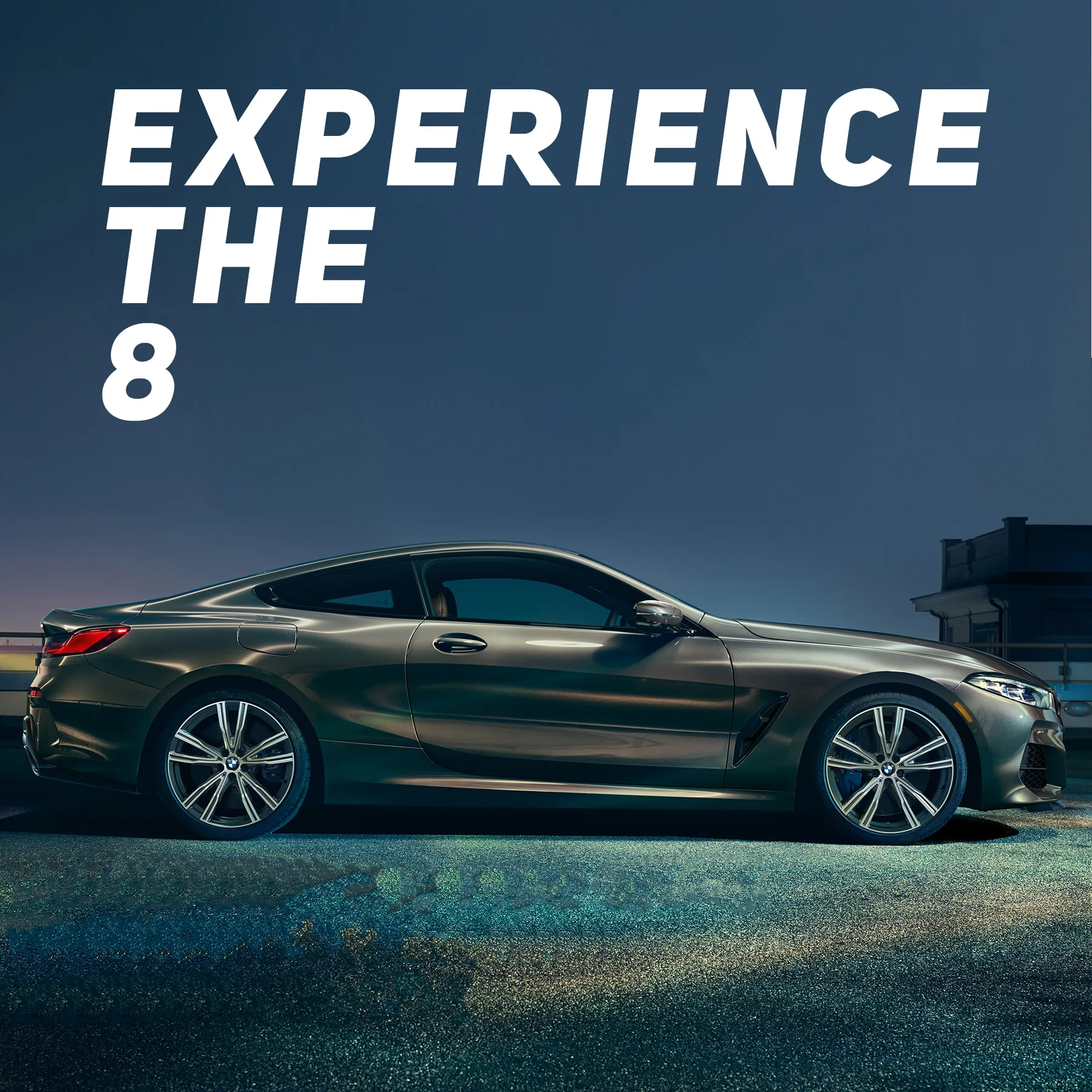 Experience The 8 campaign creative