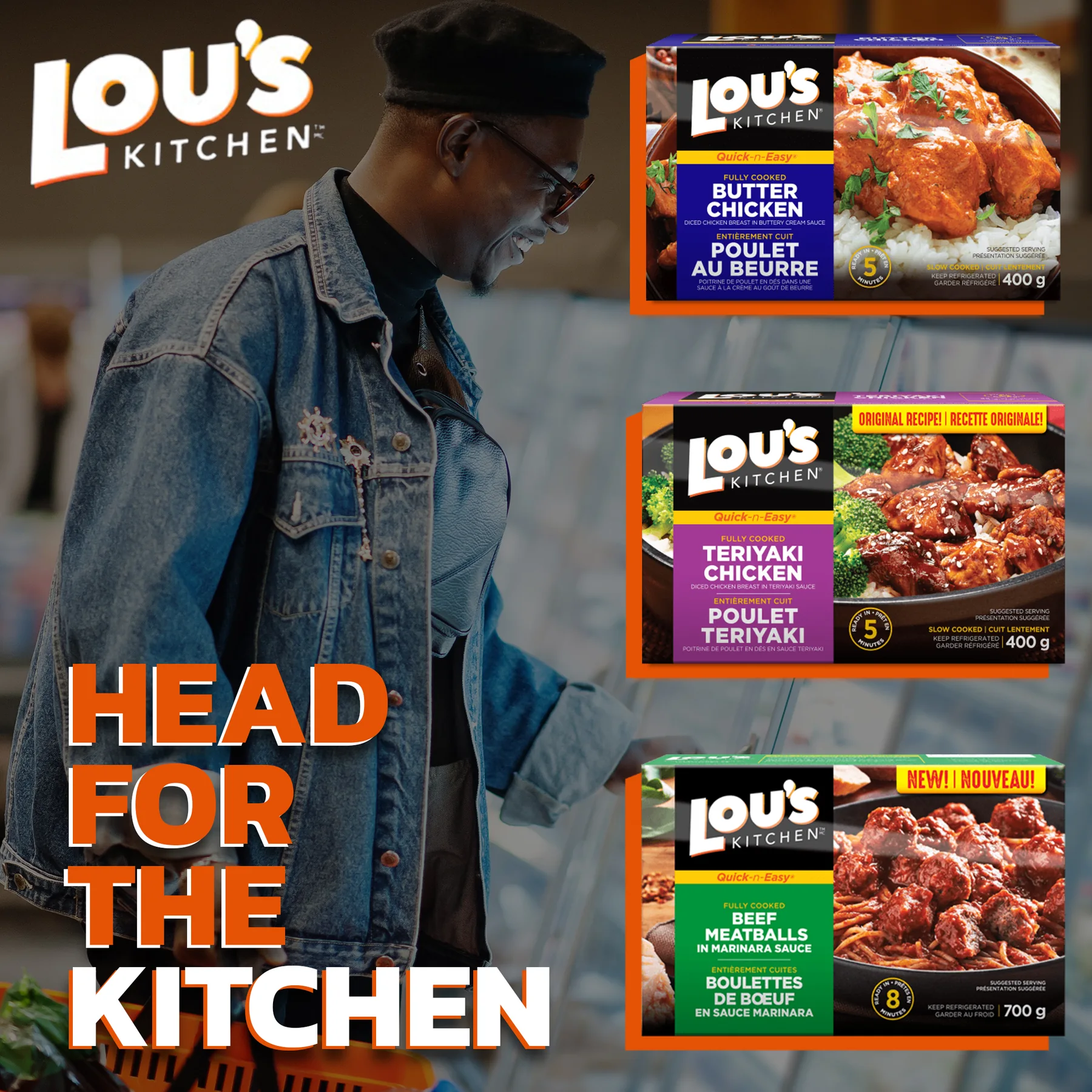 Head for the Kitchen campaign creative